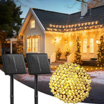 Luz solar guirnalda LED 80M