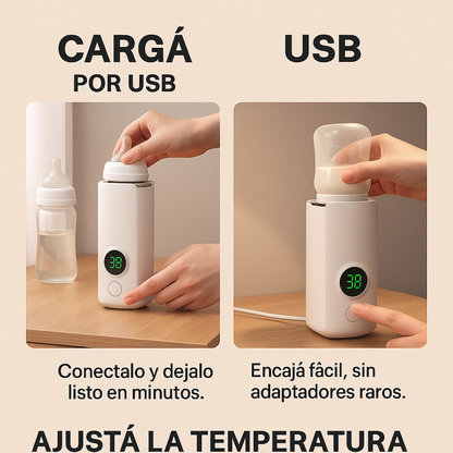 Calentador de mamadera recargable™