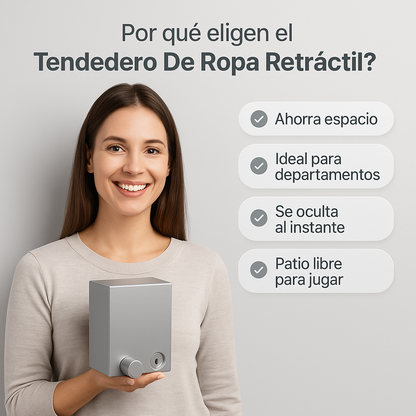 Tendedero De Ropa Retráctil ™