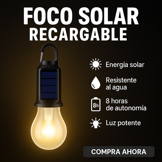 Pack  3 Ampolletas De Emergencia SOLAR