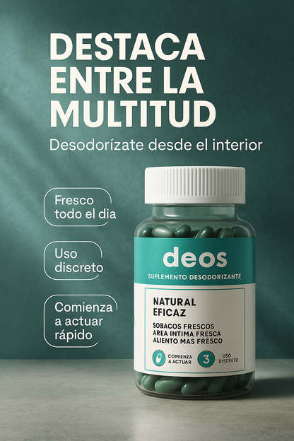 DEOS - Cápsulas Desodorantes Naturales