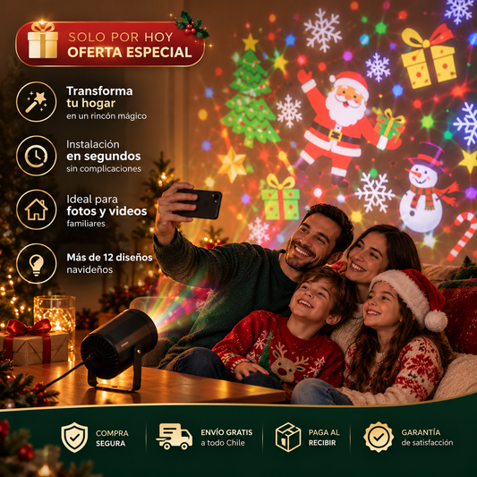 Proyector De Navidad