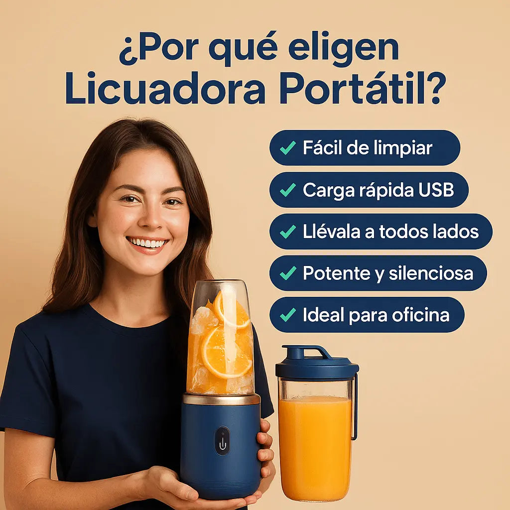 LICUADORA PORTATIL ™ TIENDA SHELBY
