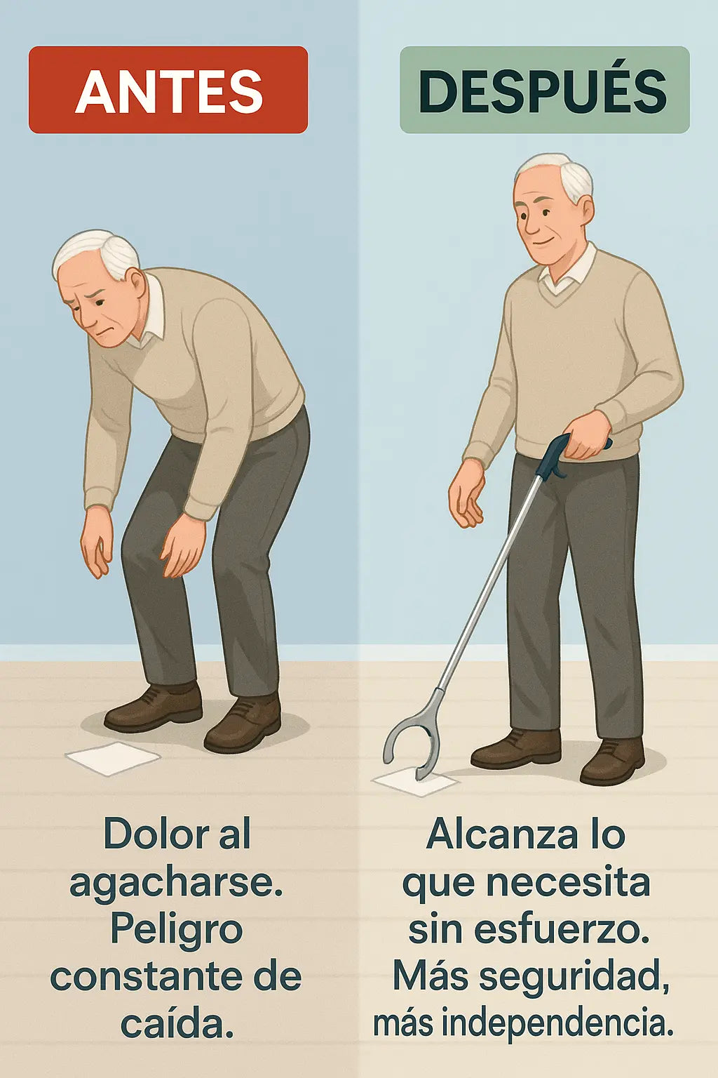 Pinza para levantar objetos adulto mayor ™ TIENDA SHELBY